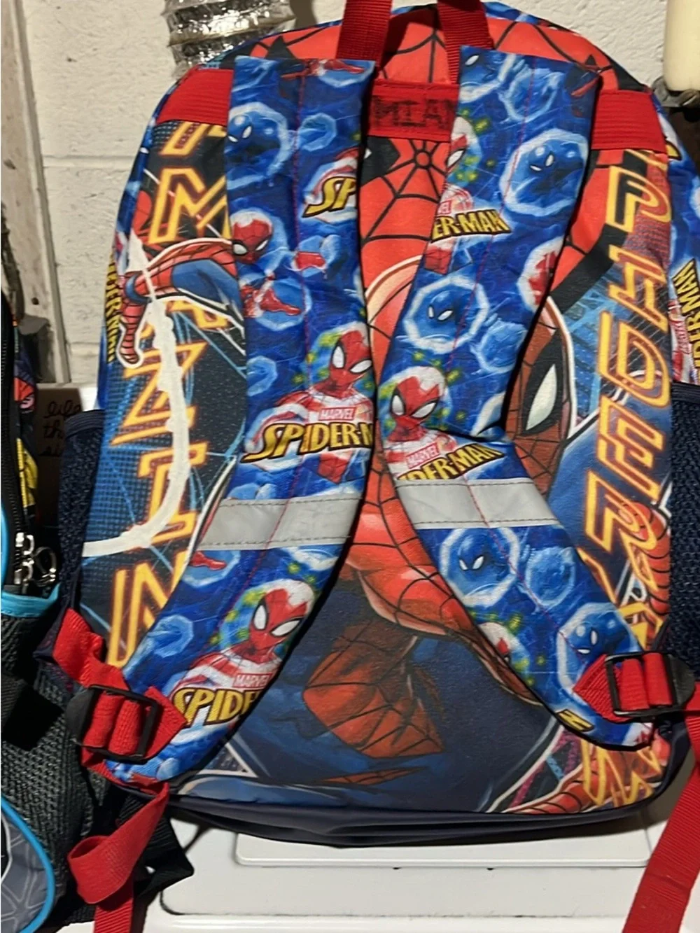 Kids Costume Backpack - Blue & Red